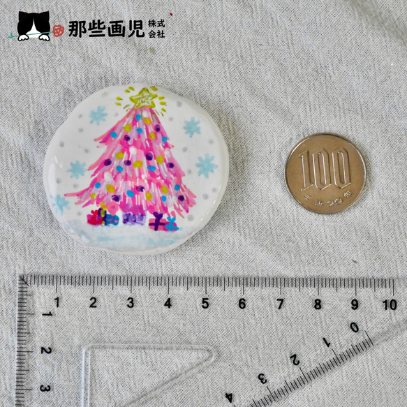 クリスマスブローチ「クリスマスツリー」 6枚目の画像