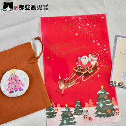 クリスマスブローチ「クリスマスツリー」 9枚目の画像