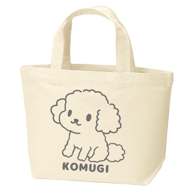 トイプードル　カートバッグ　ハンドメイド品　COCO