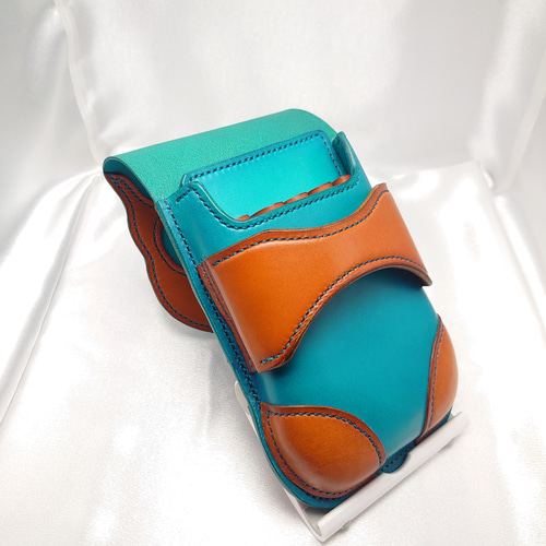 ヌメ革 ペンケース 5本差し ◇レザー 筆箱 『送料無料』 ペン