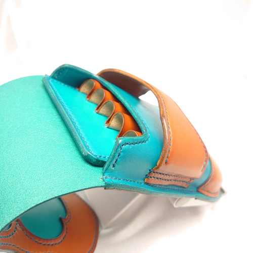 ヌメ革 ペンケース 5本差し ◇レザー 筆箱 『送料無料』 ペンケース