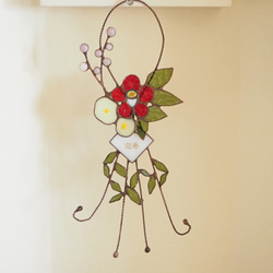 ステンドグラスのお正月しめ飾り その他インテリア雑貨 Unit Glass