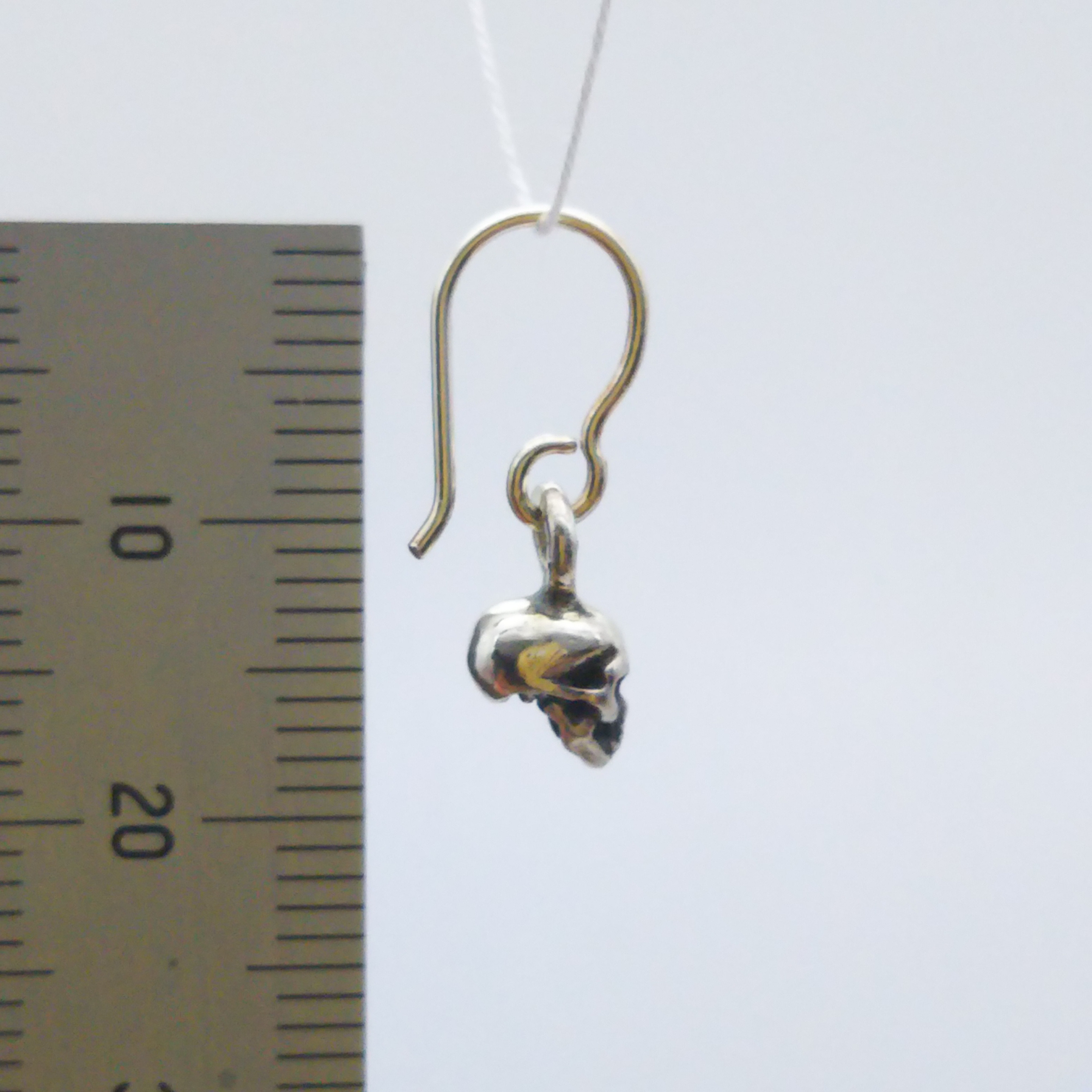 スカルピアス小 シルバー925