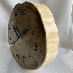 木製(ヒノキ)　置き時計　掛け時計　おまけの鍋敷② 6枚目の画像