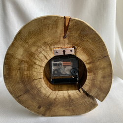 木製(ヒノキ)　置き時計　掛け時計　おまけの鍋敷② 8枚目の画像