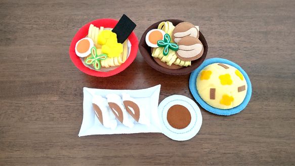 フェルトままごと☆中華屋さん おもちゃ・人形 キキ 通販 16833268