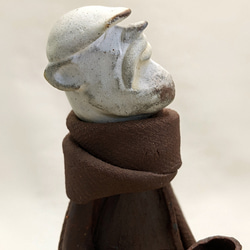 「乾杯」　陶製　創作オブジェ 4枚目の画像