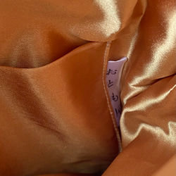 西陣織 絹帯バッグ　シルバーゴールド　タッセルチェーン付き　クラッチ　2way　結婚式　成人式　着物バッグ　和装バッグ　 15枚目の画像