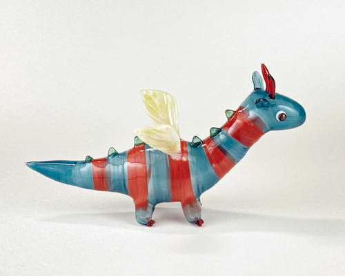 小さなドラゴンセットガラス細工