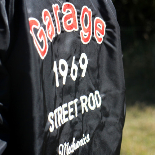 刺繍コーチジャケット （裏ボア） 《防風》 《保温》 《撥水