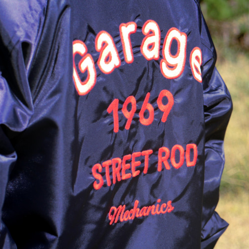 刺繍コーチジャケット （裏ボア） 《防風》 《保温》 《撥水