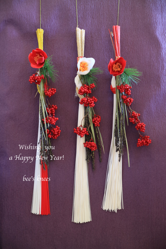 お正月飾り No．3 縦型お正月飾り3 | iichi 日々の暮らしを心地よく