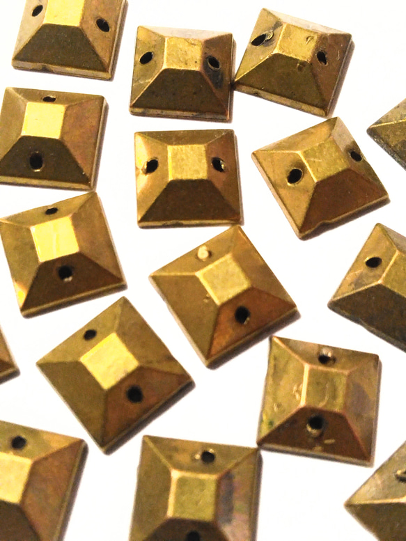 スタッズ ハンドメイド 縫い付け型8ミリ（2） 古銅 150個 送料無料