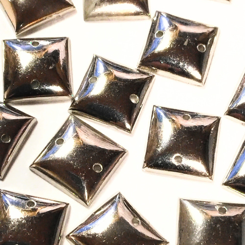 ハンドメイド　969 数量5から】 手芸ブレード 『ラメフリンジ 幅約7cm 3番色 金×白