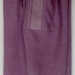 ７４６１　正絹の反物で作ったワイドハーフパンツ　#送料無料 8枚目の画像