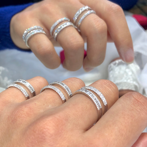 K18 天然ダイヤモンド 0.68ct リング 