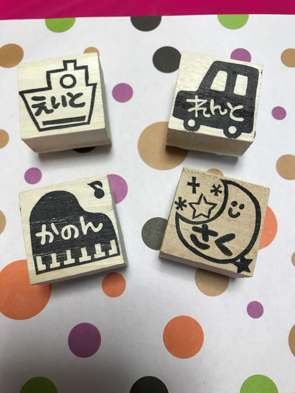 りっこ様専用♡消しゴムはんこ 2枚目の画像