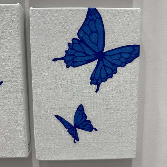 蝶々原画001（原画、アクリル絵具） 1枚目の画像