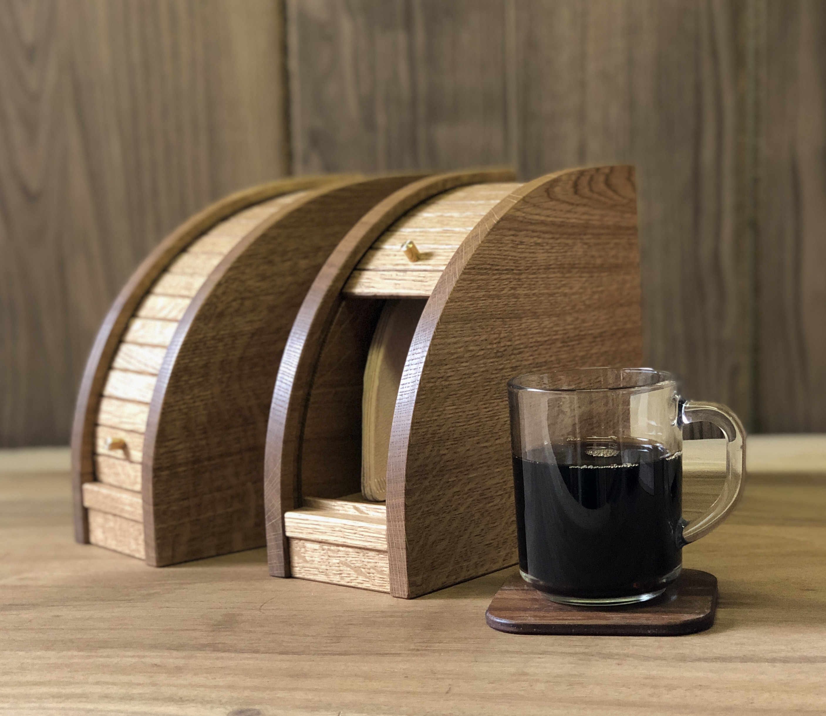 コーヒーを淹れるプロセスを楽しむ！ /オリジナルシャッター式コーヒー