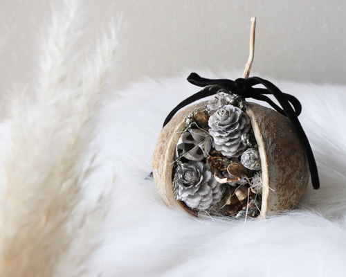 ✳︎木の実の置き飾り✳︎ ドライフラワー HELLO FLOWER 通販 16835314