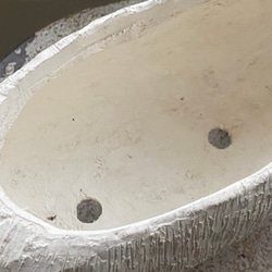 新作《可愛いDOG犬型陶器鉢 》 Xmas♪ お花の寄せ植えに ガーデニング ビオラ パンジー アンティーク 449 7枚目の画像