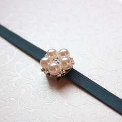 ●帯留/帯留め pearlFlower ume 8枚目の画像