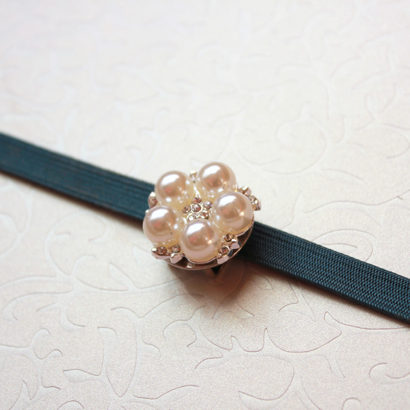 ●帯留/帯留め pearlFlower ume 7枚目の画像