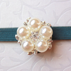 ●帯留/帯留め pearlFlower ume 9枚目の画像