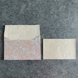 無地カードと4種の封筒から選べる　ミニレターセット 12枚目の画像