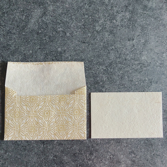 無地カードと4種の封筒から選べる　ミニレターセット 4枚目の画像