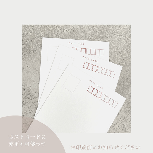 【yun0518様専用】出産内祝いカード　5枚セット 8枚目の画像
