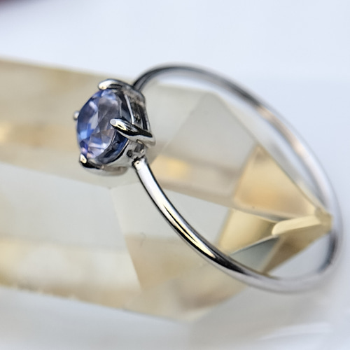 高品質な天然ブルーサファイアのsilver925リング 9号 シルバーリング