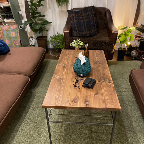 テーブル アイアン家具 男前家具 無骨 ハンドメイド オーダーメイド