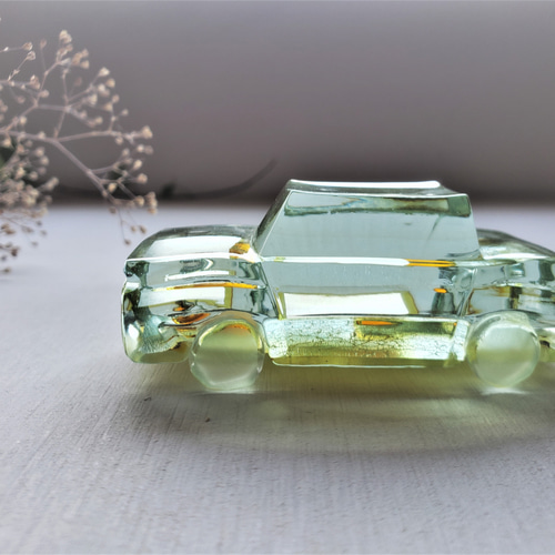 飾り衝立、置物，オブジェ ガラスインテリアオブジェ アワSピンク 置物 装飾品