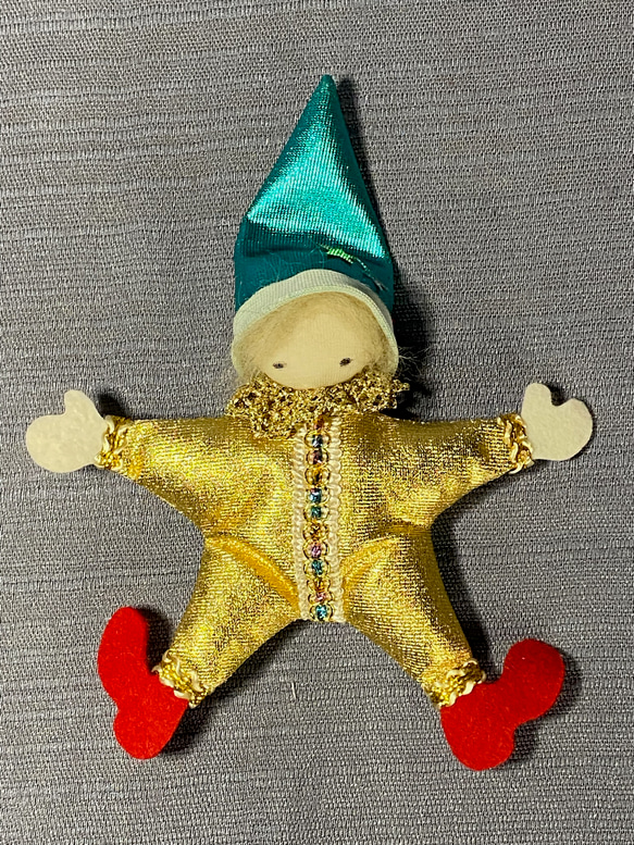 【クリスマス・オーナメントDIY作成キット】☆星の精☆ 4枚目の画像