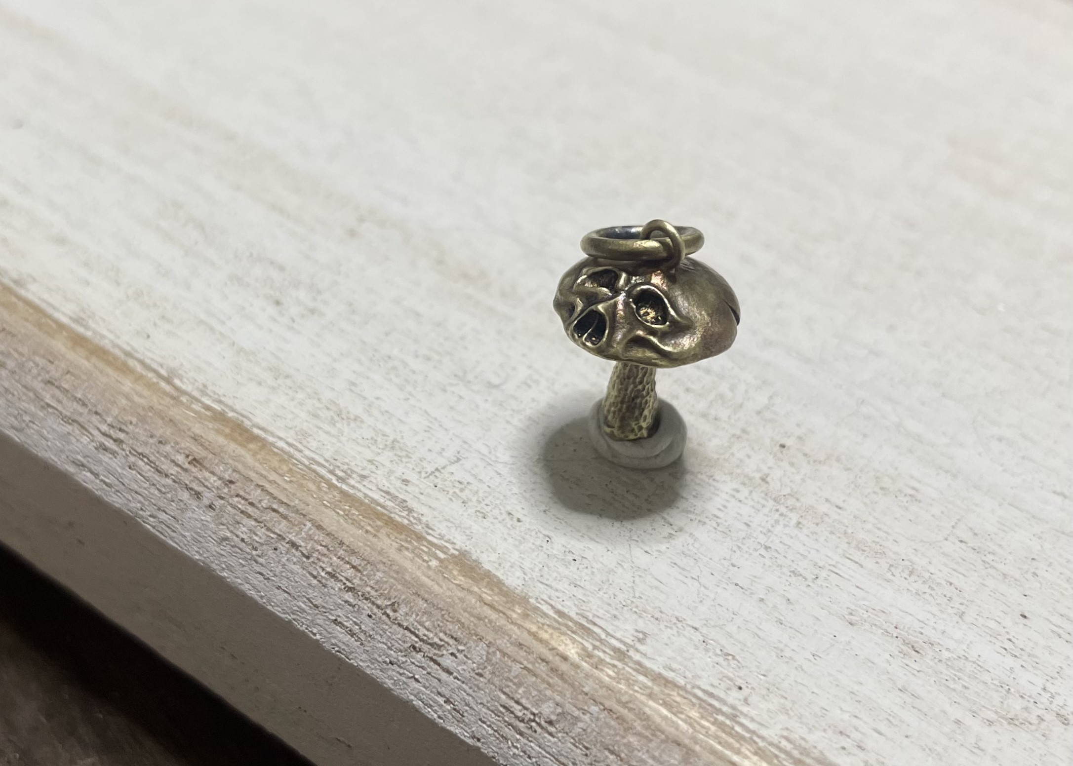 【キーホルダー】ドクロキノコ（bs）