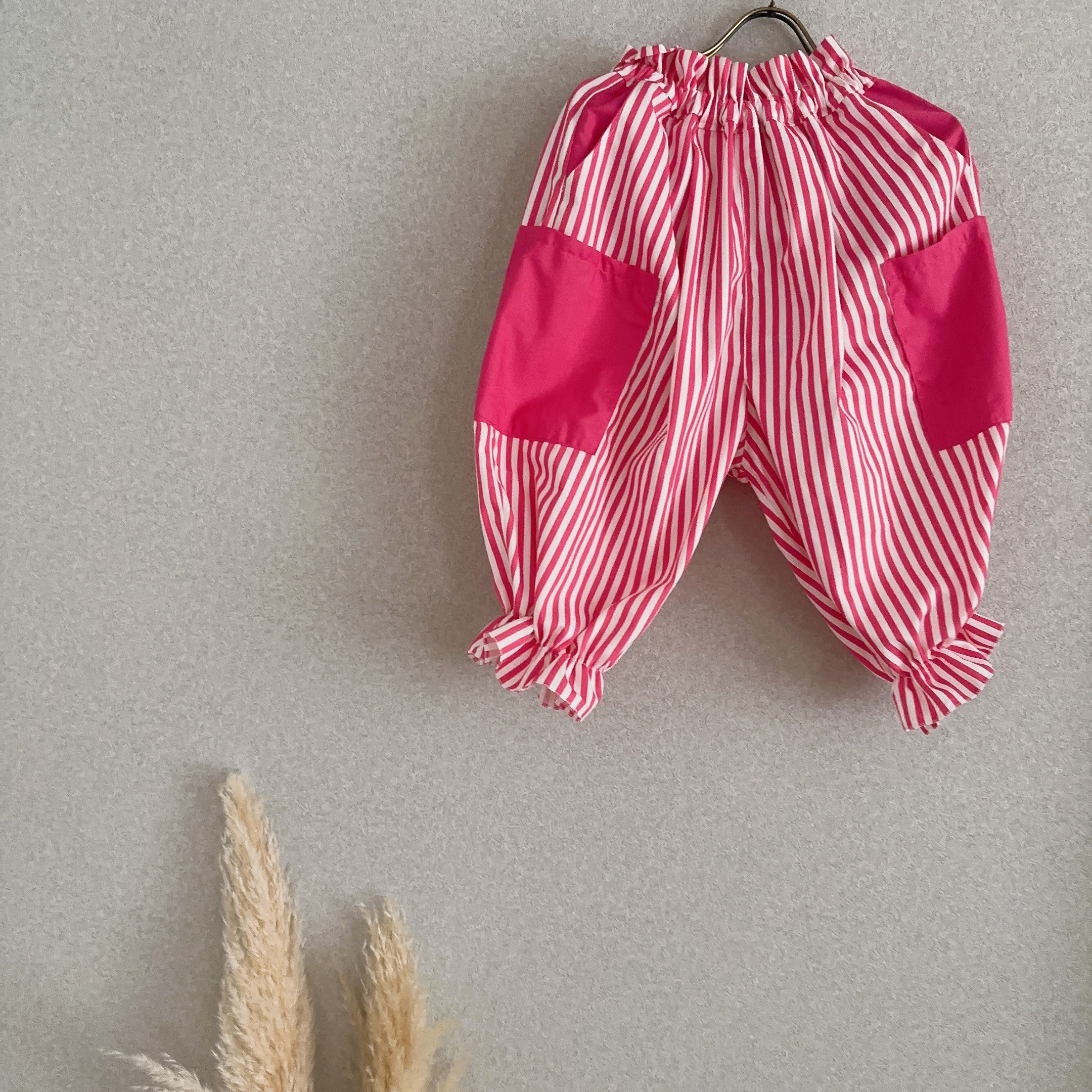 ハンドメイド  着画★ サルエルパンツ ★ ピエロパンツ ★ バルーンパンツ ハンドメイド 着画☆ サルエルパンツ ☆ ピエロパンツ