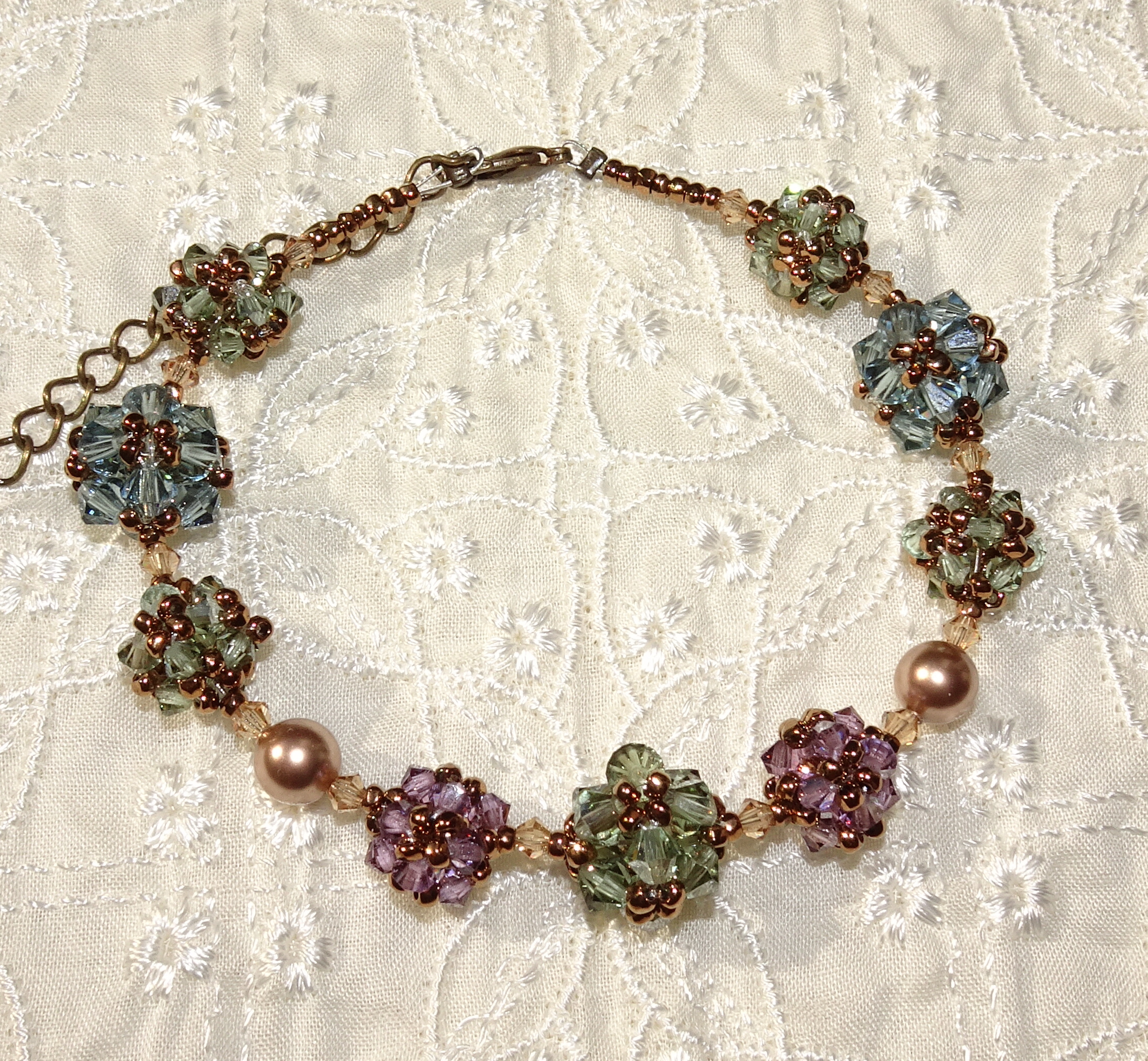 スワロフスキー♡ビーズブレスレット ビーズ Your styleshop