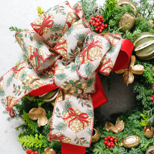NYの老舗デパート風 クリスマスリース リース LIFE BOUQUET 通販