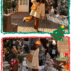 牛革　ブラウン　韓国スタイル韓国ファッション 肩掛け斜め掛けショルダーバッグ メッセンジャー　母の日誕生日プレゼント 12枚目の画像
