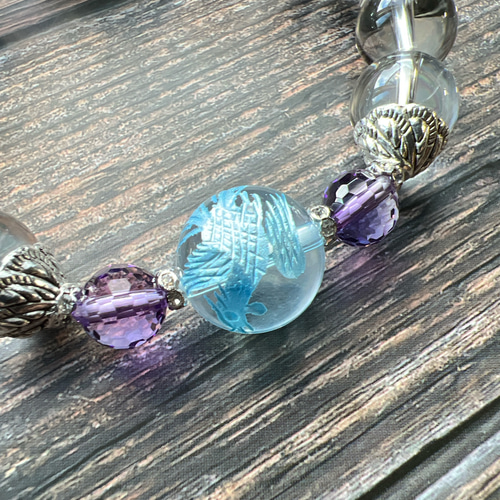 最高級　ラベンダーアメジストブレスレット　とても美しい　1 最高級 ラベンダーアメジストブレスレット とても美しい 1