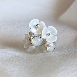 楽天市場】白蝶貝 パールネックレス ＆イヤリング / ピアス