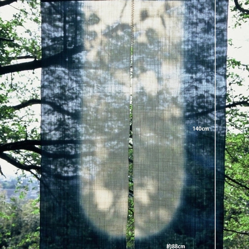 暖簾 のれん N-0301 本麻 88x140cm タペストリー・壁掛け Studio