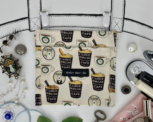 【12月スーパーSALE 15%OFF】 後付けポケット【トートバッグ専用・ミニサイズ】 その他ケース トートバッグ