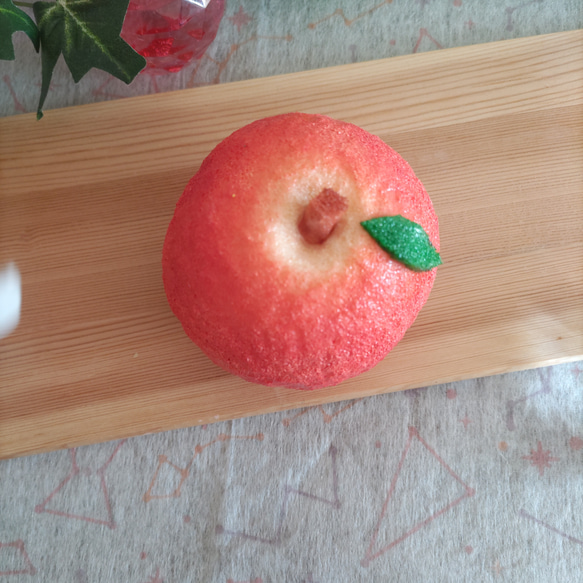 ハンドメイドスクイーズまんまるりんご 6枚目の画像