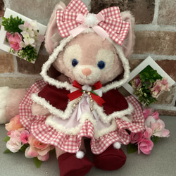 リーナベルSサイズ☆クリーム花柄 和着物ドレス6点コスチューム