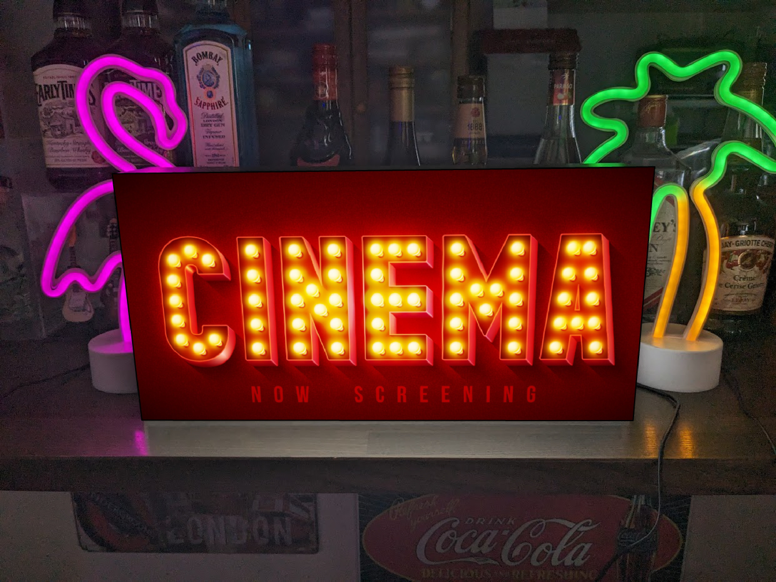 文字変更無料】映画館 シネマ ホームシアター DVD ブルーレイ