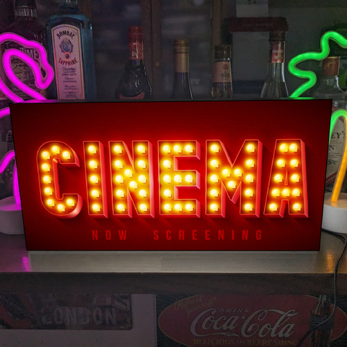 Lサイズ】映画上映中 シネマ シアター ムービー ホームシアター