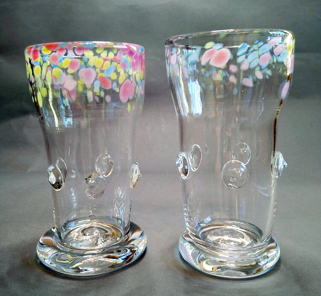 2個セット レーマーグラス　ビールグラス　Rummer Glass Set of 2
