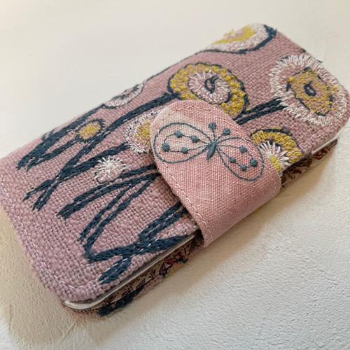 ミナペルホネン 手帳型iPhoneケース iPhone7/8/SE2/SE3用 iPhoneケース